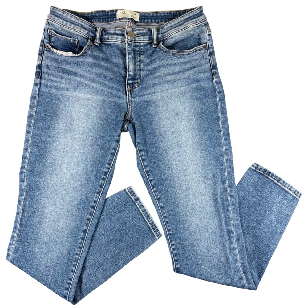 BKE Payton Skinny Jeans Womens 29x30 Medium Wash Stretch Mid Rise Denim